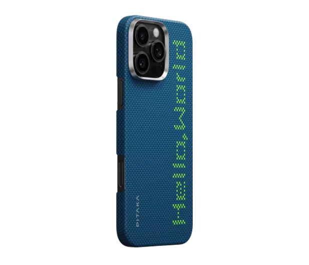 PITAKA Tactile Woven Case Hello World iPhone 16 Pro Max - 1369523 - zdjęcie 2